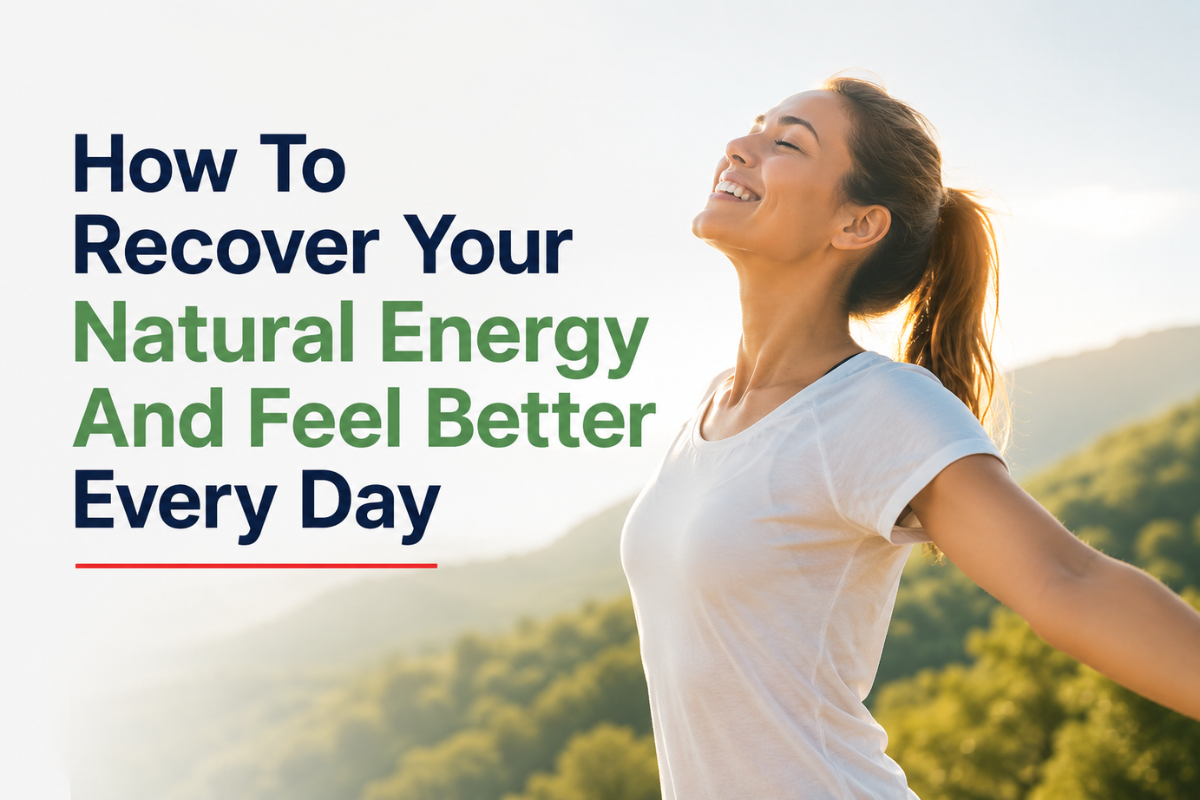 How To Recover Your Natural Energy And Feel Better Every Day