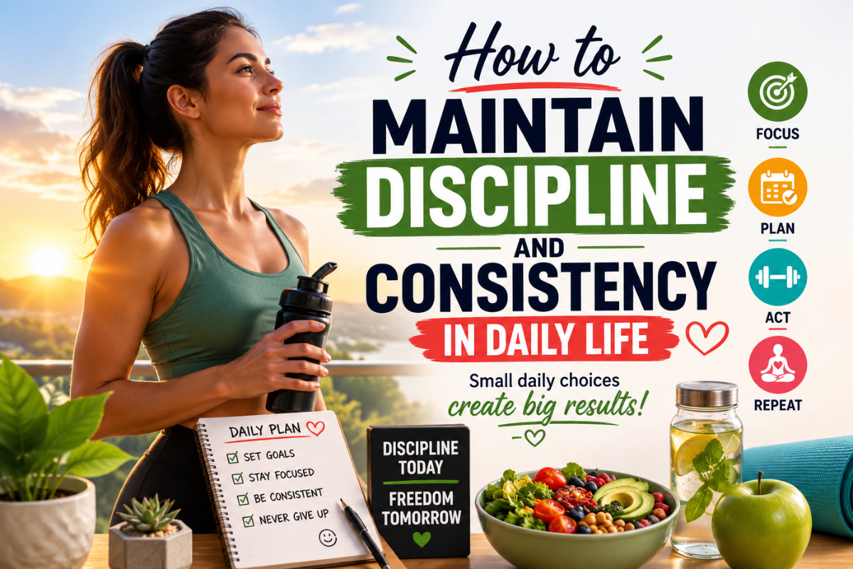 How to Maintain Discipline and Consistency in Daily Life