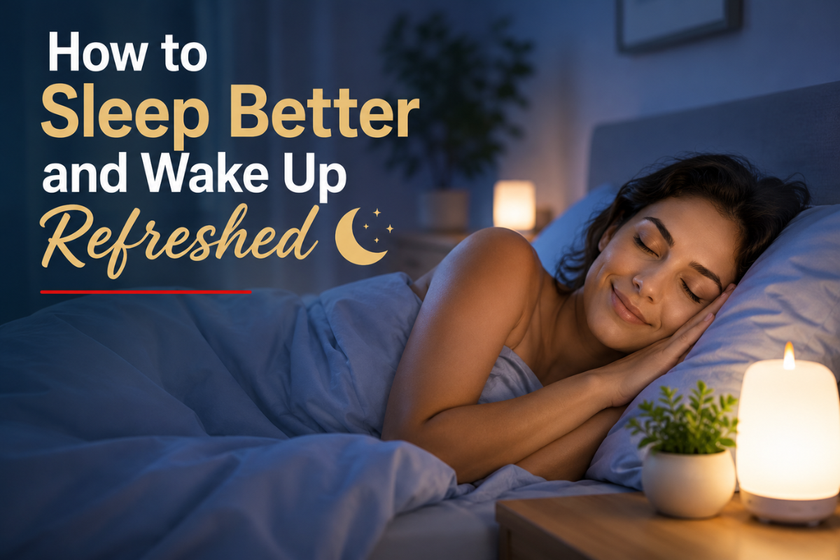 How to Sleep Better and Wake Up Refreshed 🌙