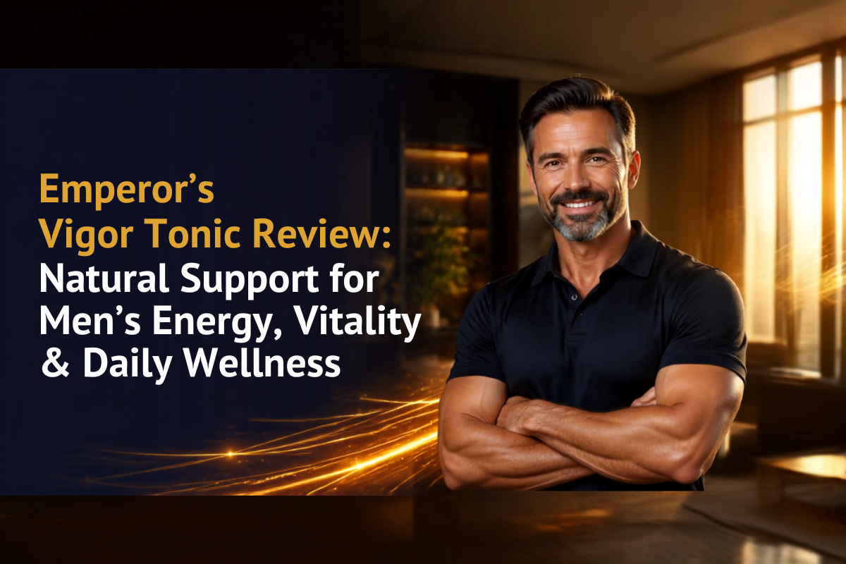 Emperor's Vigor Tonic Review: Natural Support for Men's Energy, Vitality & Daily Wellness