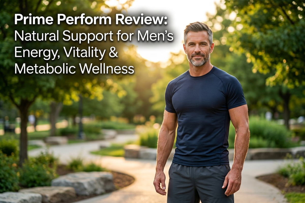 Prime Perform Review: Natural Support for Men's Energy, Vitality & Metabolic Wellness