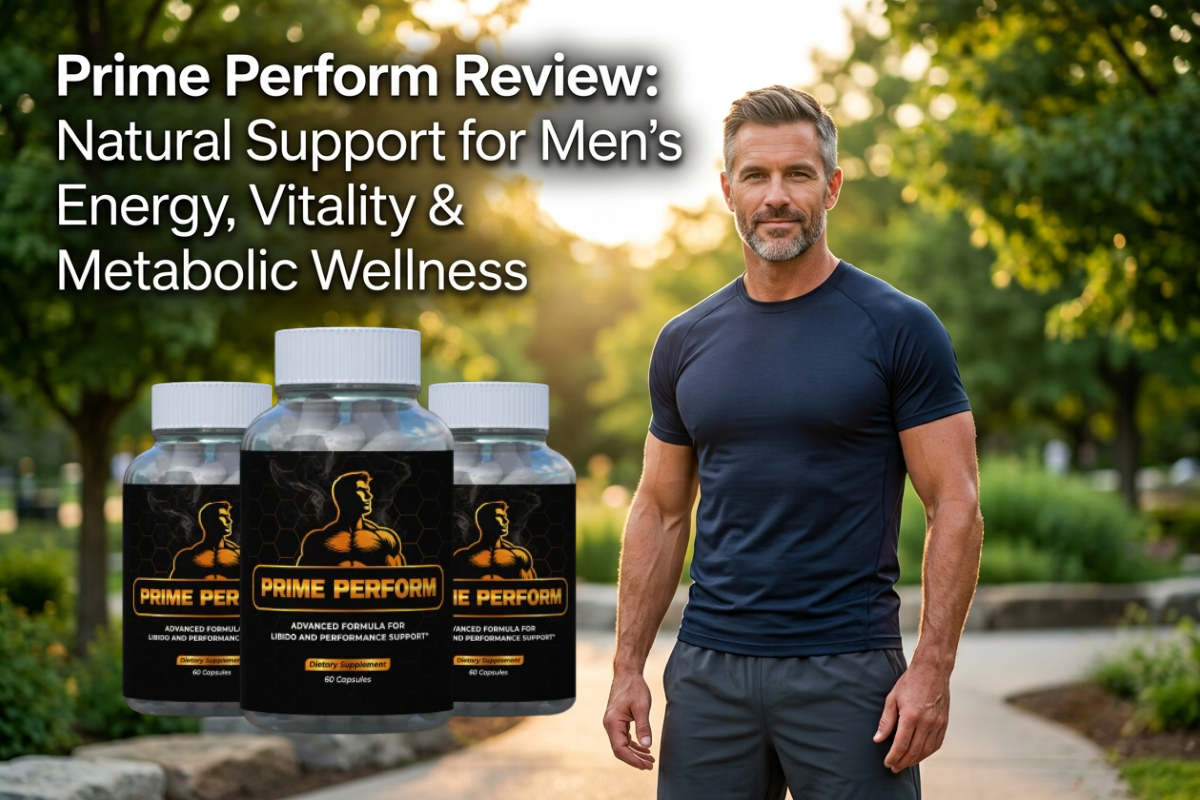 Prime Perform Review: Natural Support for Men’s Energy, Vitality & Metabolic Wellness
