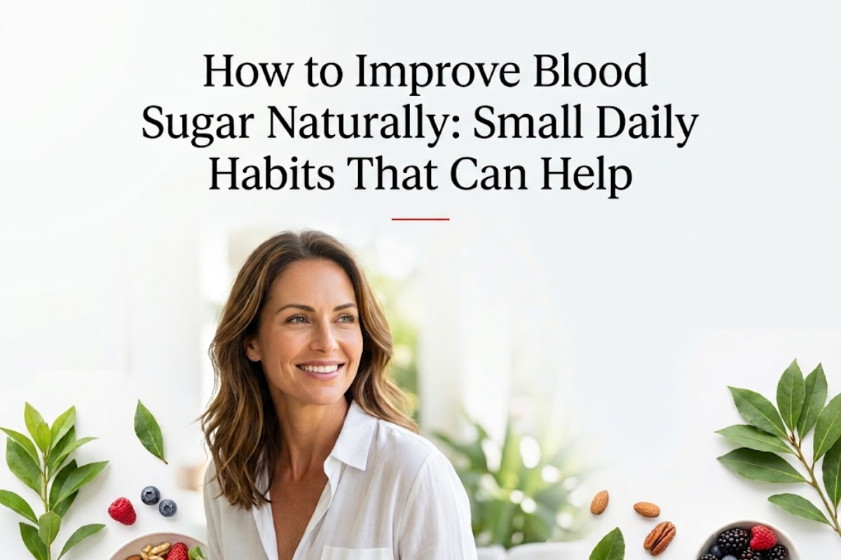 How to Improve Blood Sugar Naturally: Small Daily Habits That Can Help