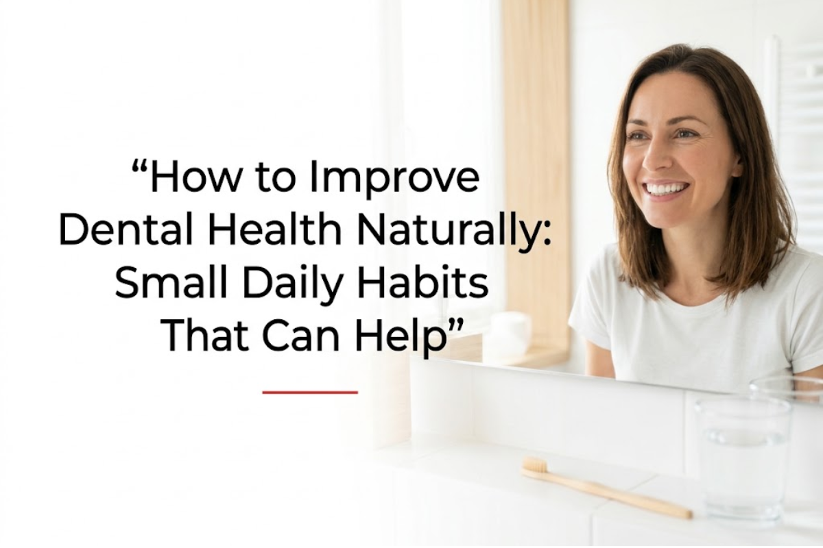 How to Improve Dental Health Naturally: Small Daily Habits That Can Help