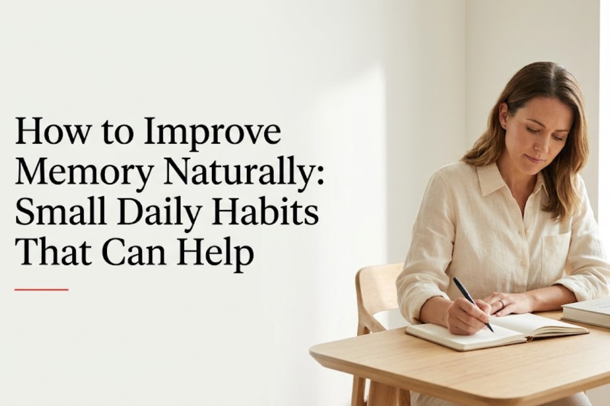 How to Improve Memory Naturally: Small Daily Habits That Can Help