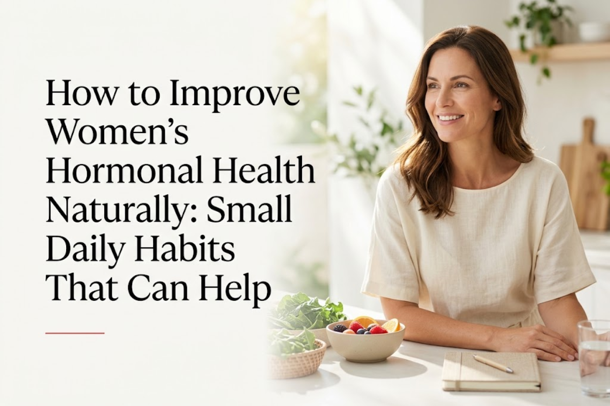 How to Improve Women’s Hormonal Health Naturally: Small Daily Habits That Can Help