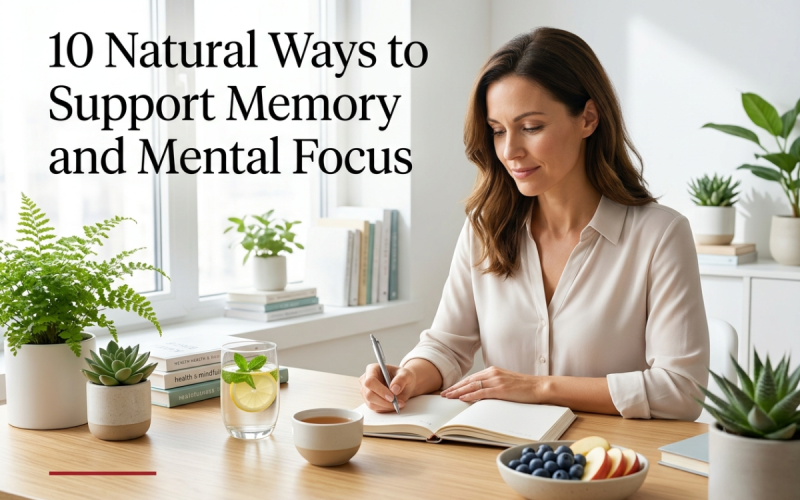 10 Natural Ways to Support Memory and Mental Focus