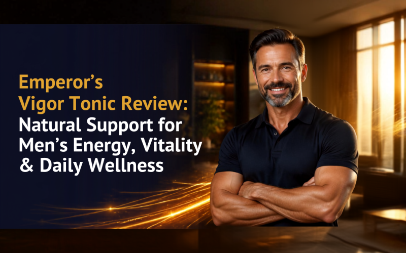 Emperor's Vigor Tonic Review: Natural Support for Men's Energy, Vitality & Daily Wellness