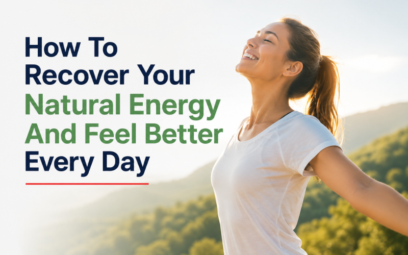 How To Recover Your Natural Energy And Feel Better Every Day
