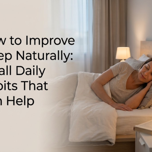 How to Improve Sleep Naturally: Small Daily Habits That Can Help