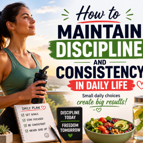 How to Maintain Discipline and Consistency in Daily Life