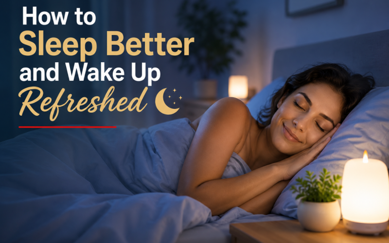 How to Sleep Better and Wake Up Refreshed 🌙